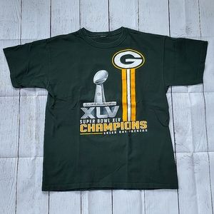 Super Bowl XLV Champions Tshirt Kids Large